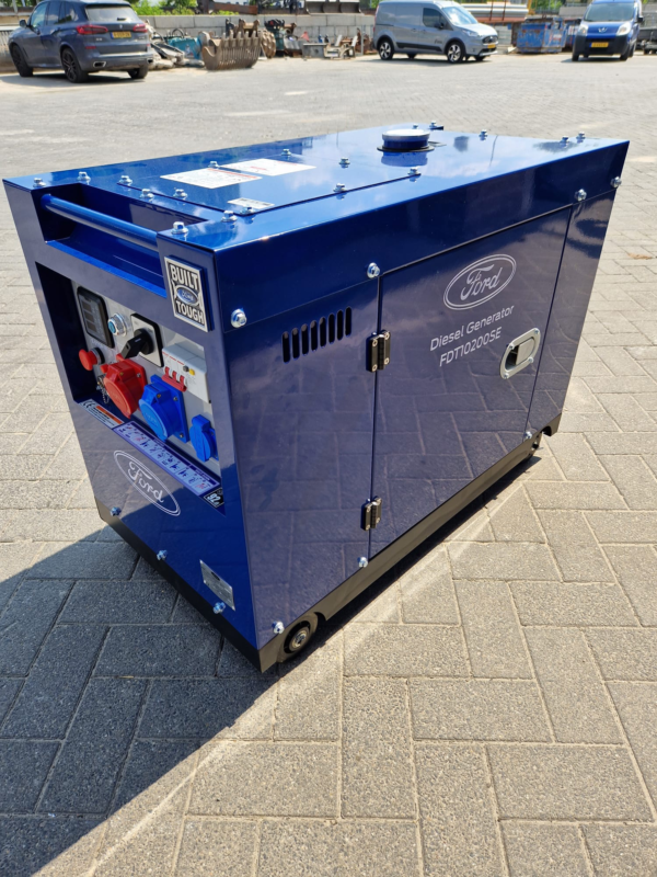 ford fdt10200se diesel aggregaat 230/400 volt