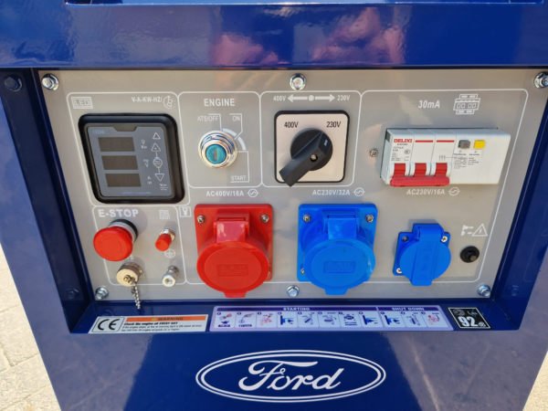 ford fdt10200se diesel aggregaat 230/400 volt