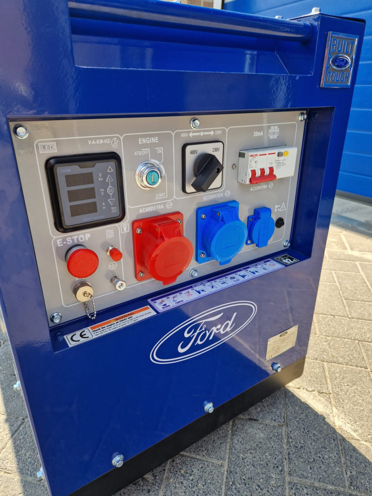 ford fdt10200se diesel aggregaat 230/400 volt