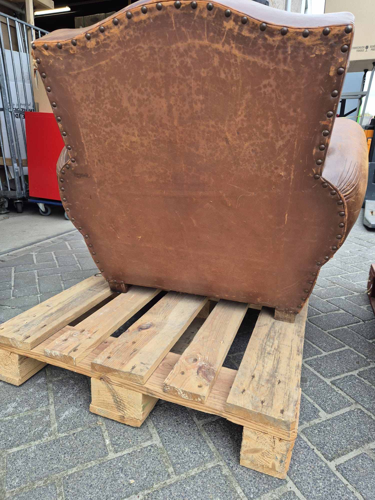 set van 2 authentieke art deco fauteuils