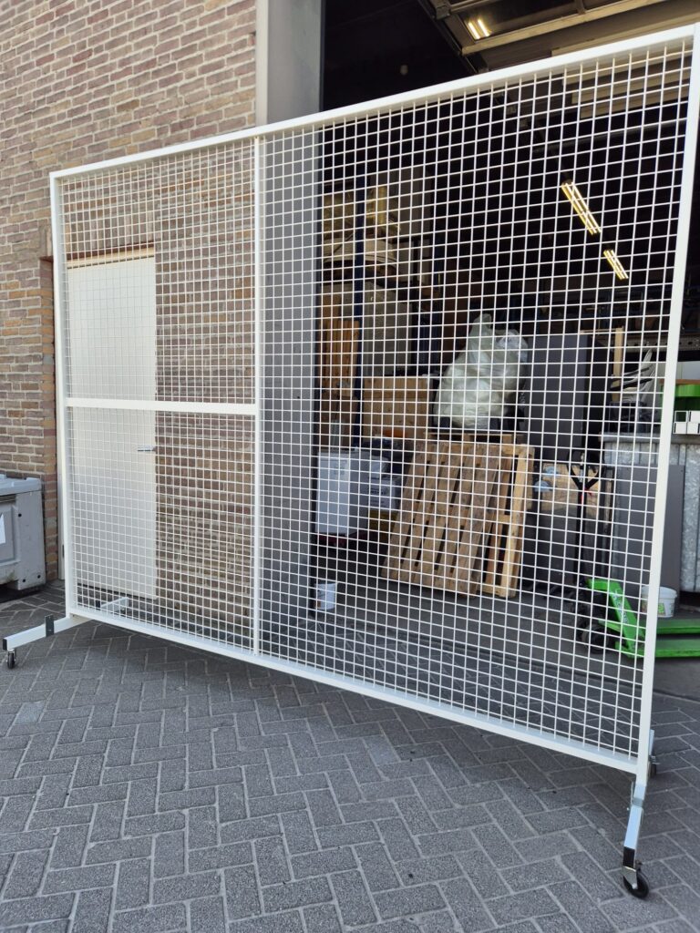 schilderij ophang rek / verrijdbaar opslagsysteem