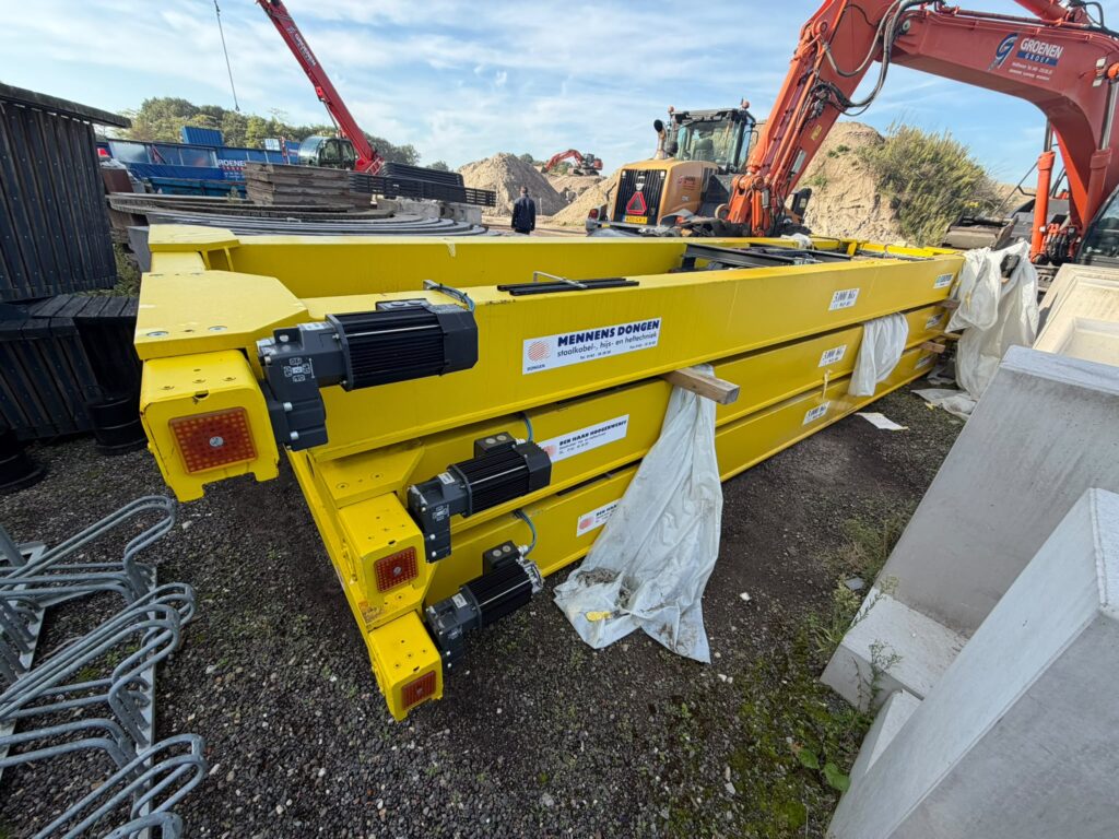 3x industriële bovenloopkraan / kraanbrug 3.000 kg – verlinde eurolift